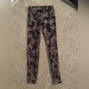 camo athleta girl leggings
